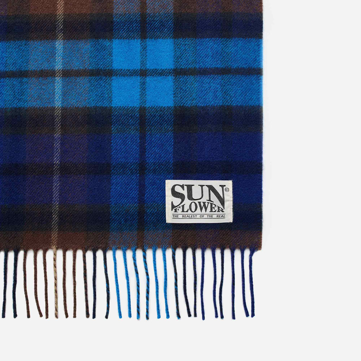 Wool Scarf Blue