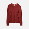 Wool Tee Chestnut