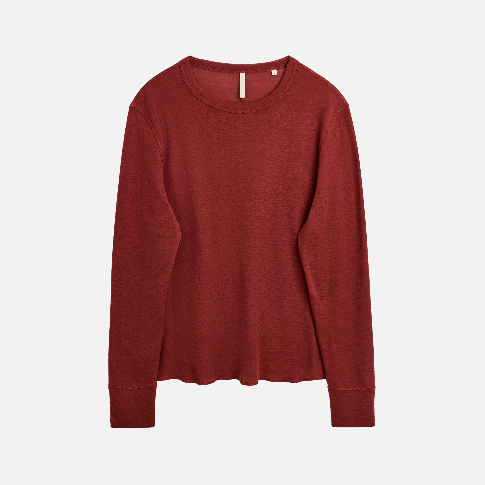 Wool Tee Chestnut