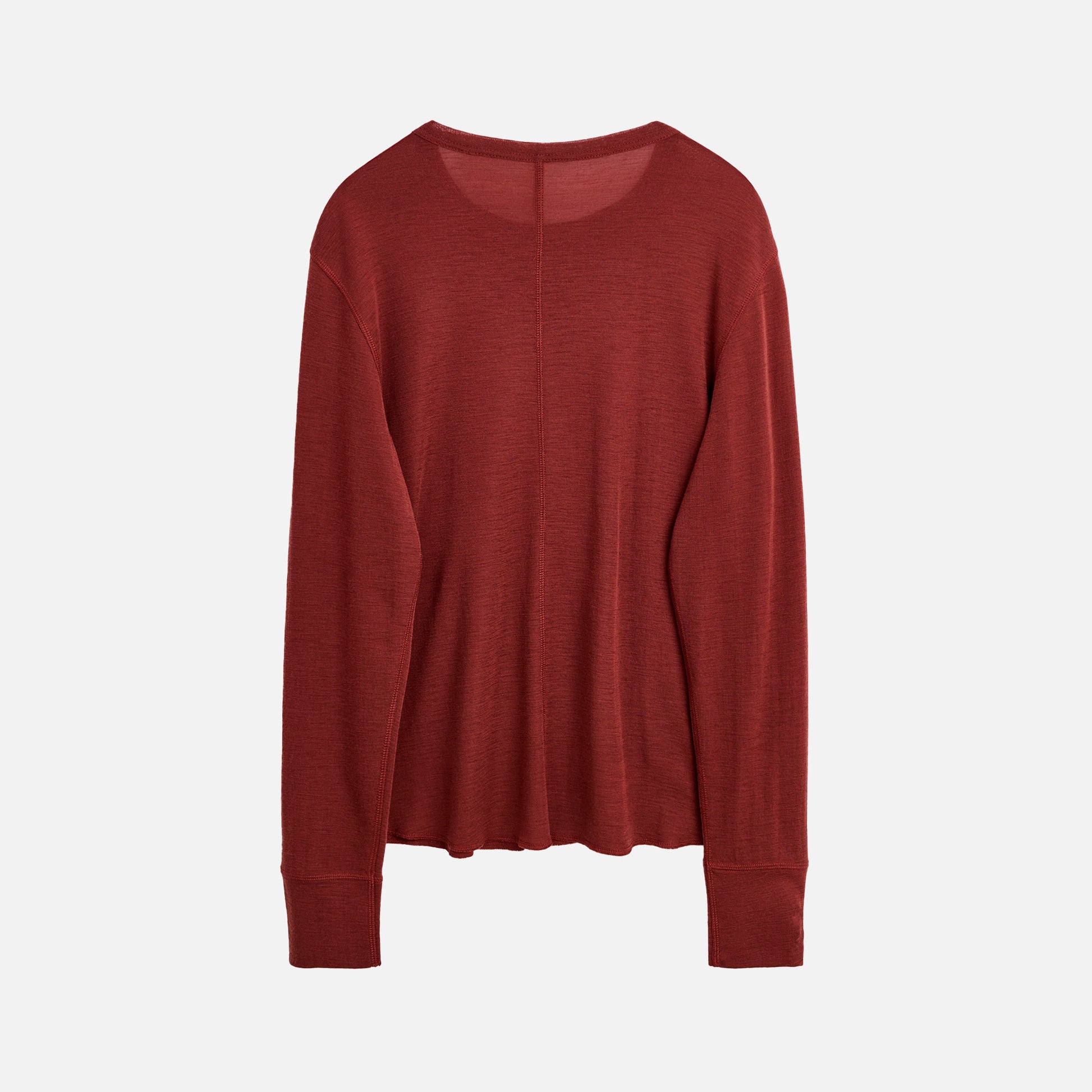 Wool Tee Chestnut