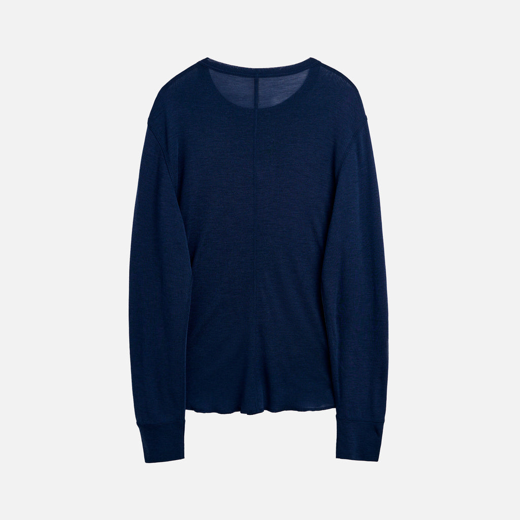 Wool Tee Navy