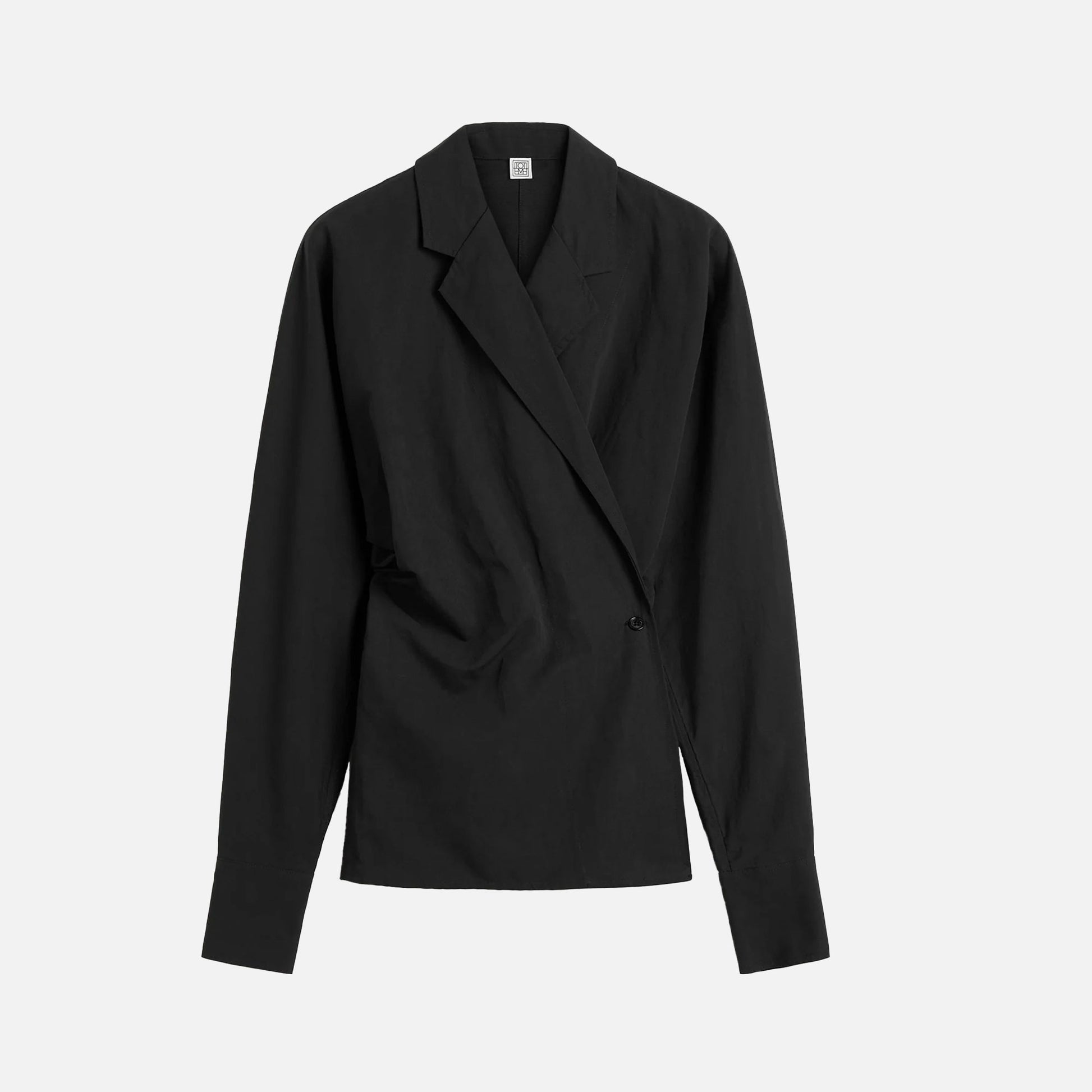 Wrap Blouse Black