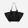 XL Mochi Tote Bag Raffia Black