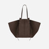 XL Mochi Tote Bag Suede Nutmeg