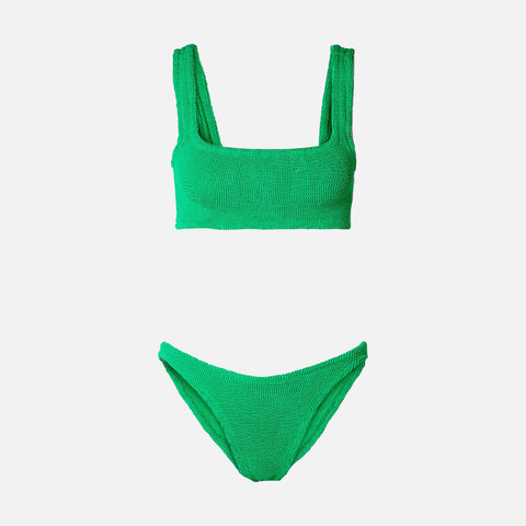 Xandra Bikini Crinkle Emerald