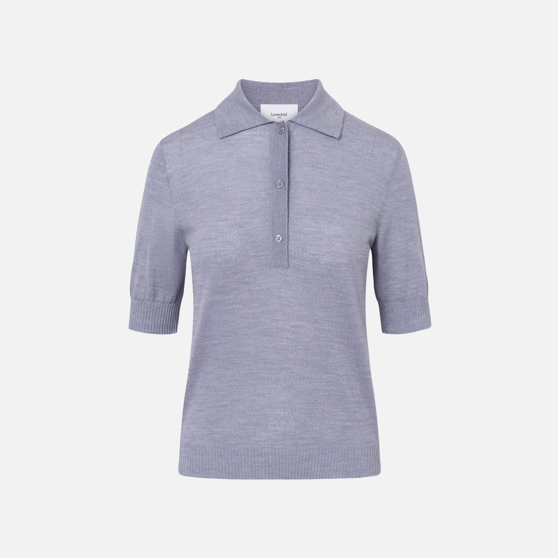 Zena Top Grey Melange