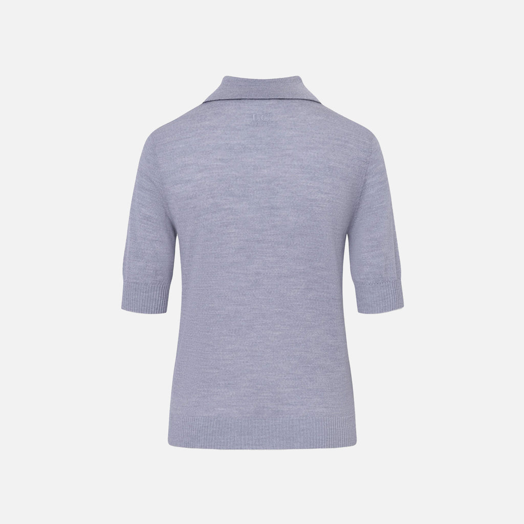 Zena Top Grey Melange