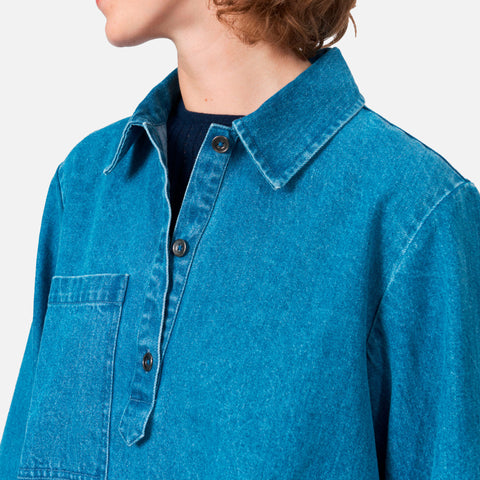 Zion Shirt Heavy Washed Denim