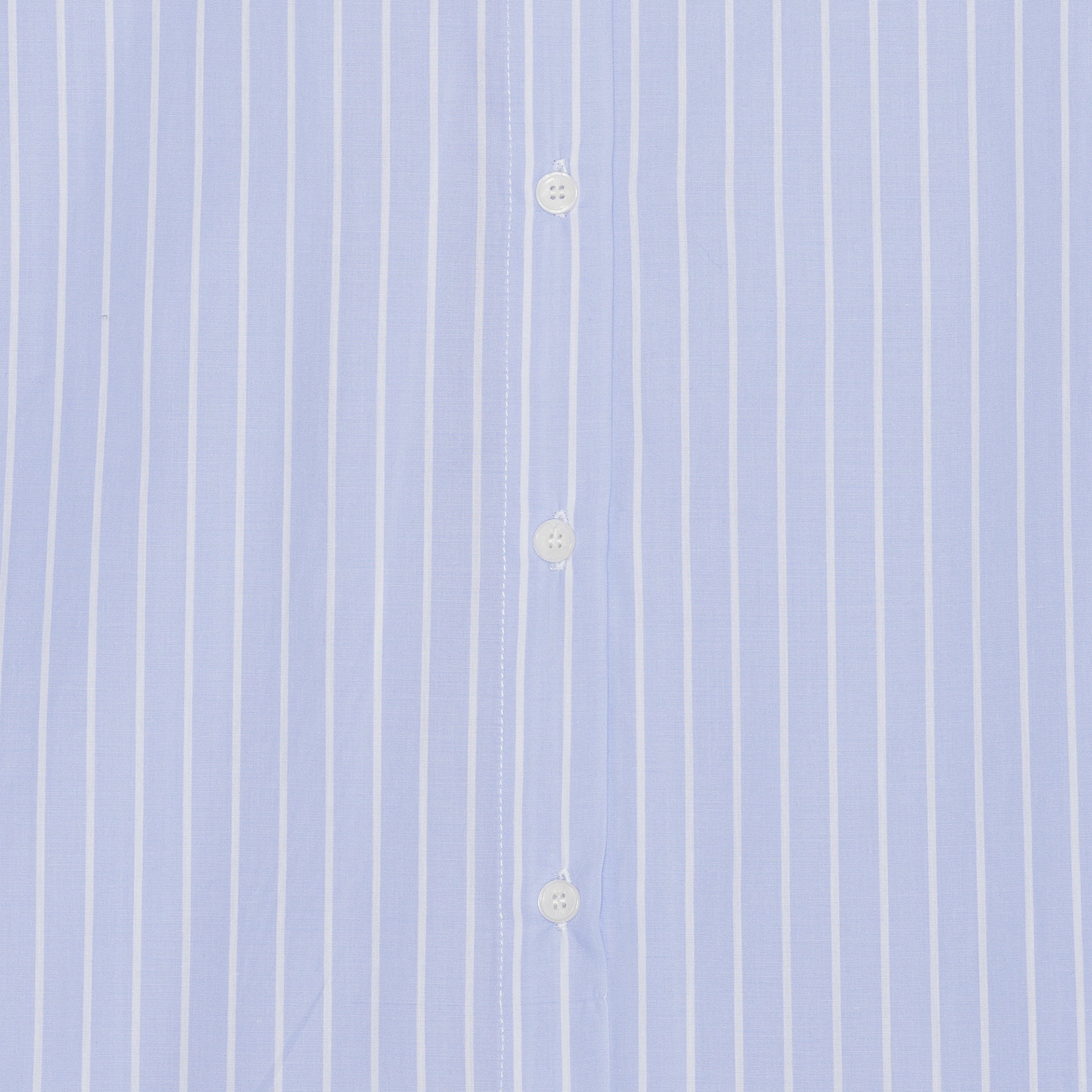 Arthur Shirt Wide Stripe Light Blue/White