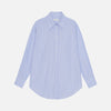 Arthur Shirt Wide Stripe Light Blue/White