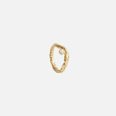 Curva Diamond Ring