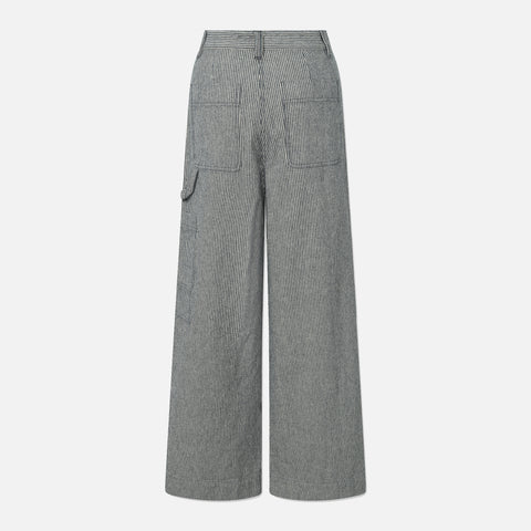 Joe Pants Hickory Navy Stripe