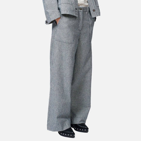 Joe Pants Hickory Navy Stripe