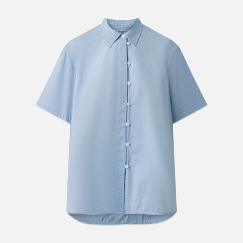 Laurette Cotton Shirting Shirt Celestial Blue