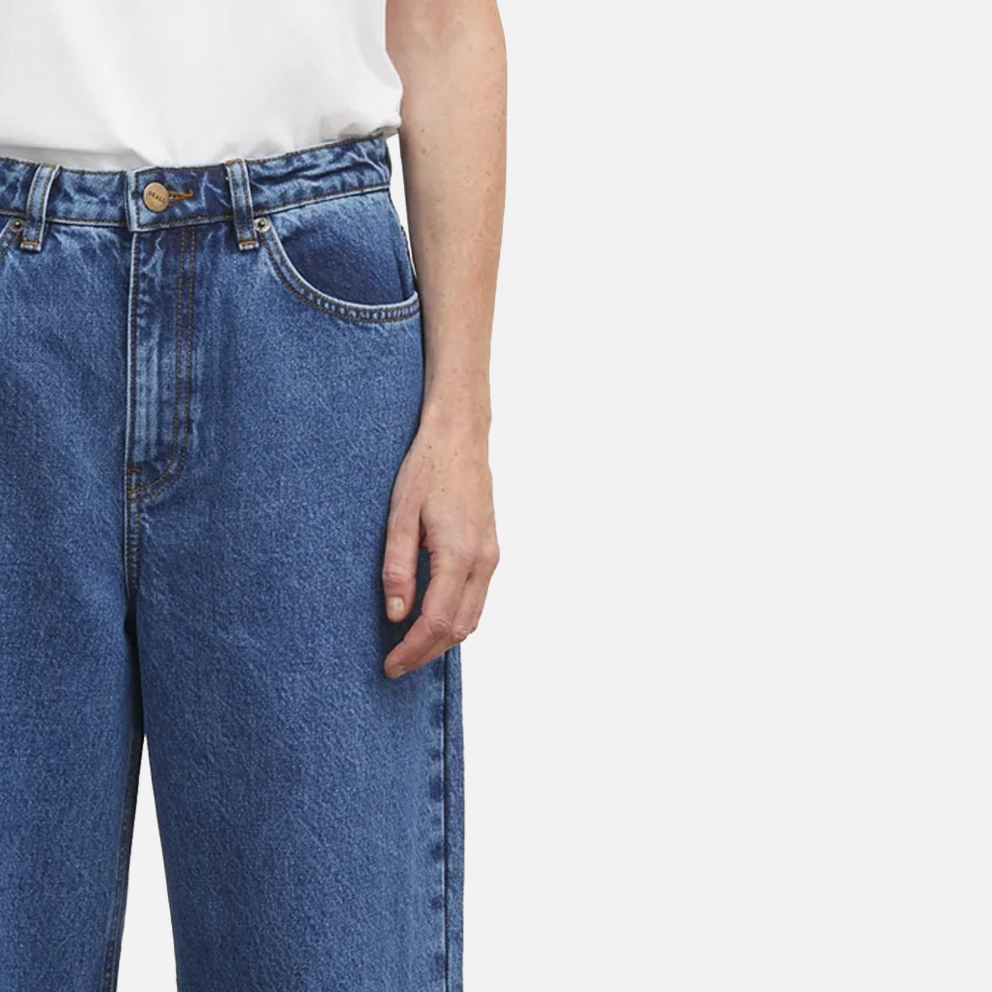 Willow Jeans Mid Blue Denim
