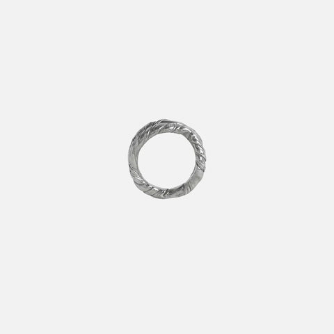 Element Double Ring Silver