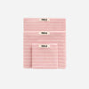Hand Towel Shaded Pink Stripes