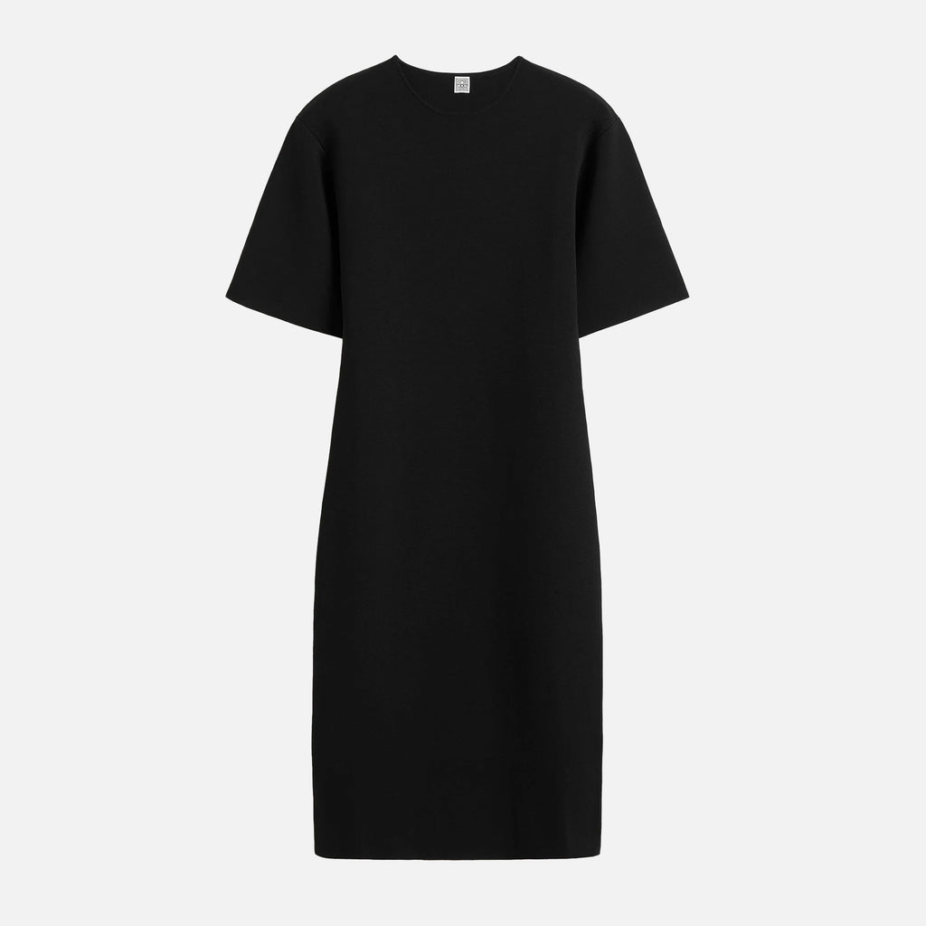 Tee Knit Dress Black