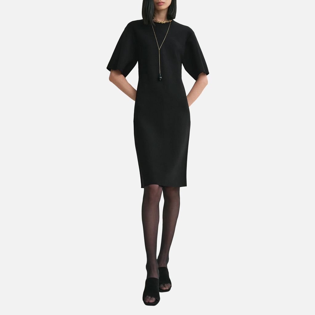 Tee Knit Dress Black