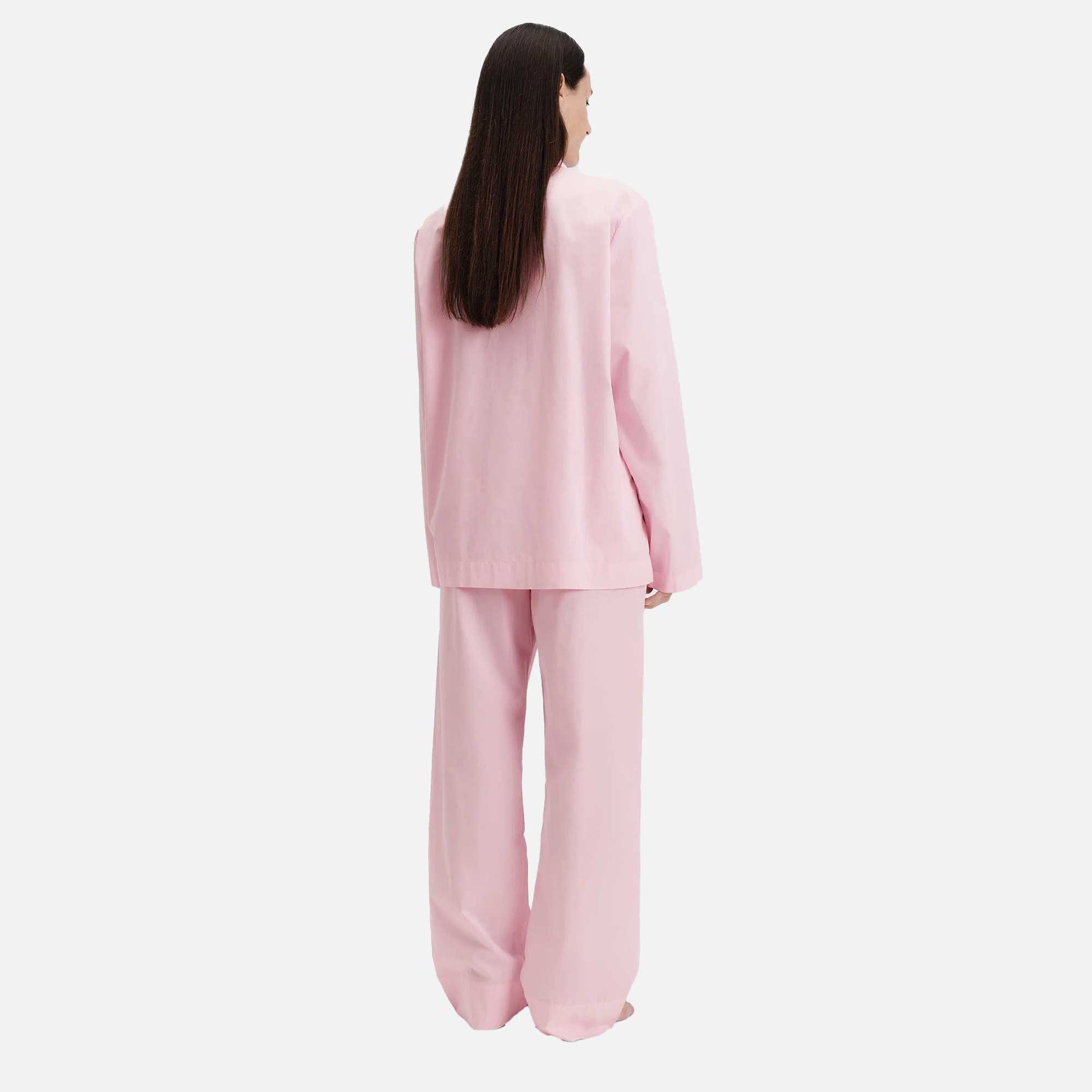 Poplin Long-Sleeved Shirt Soft Pink