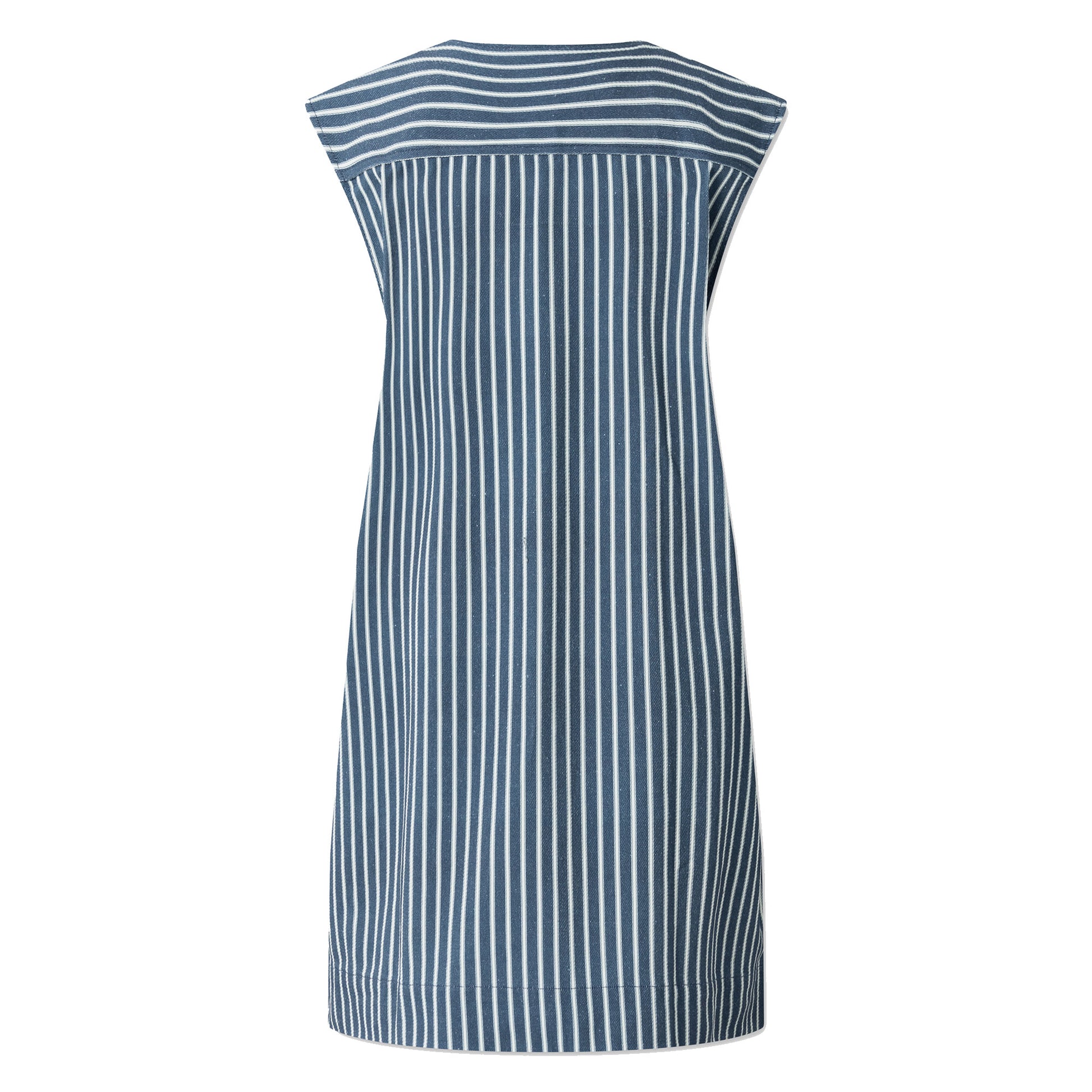 Vesper Vest Dark Blue Stripe