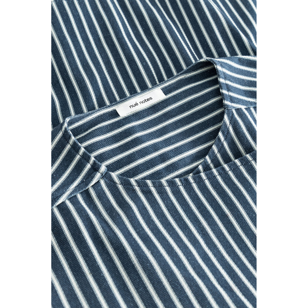 Vesper Vest Dark Blue Stripe