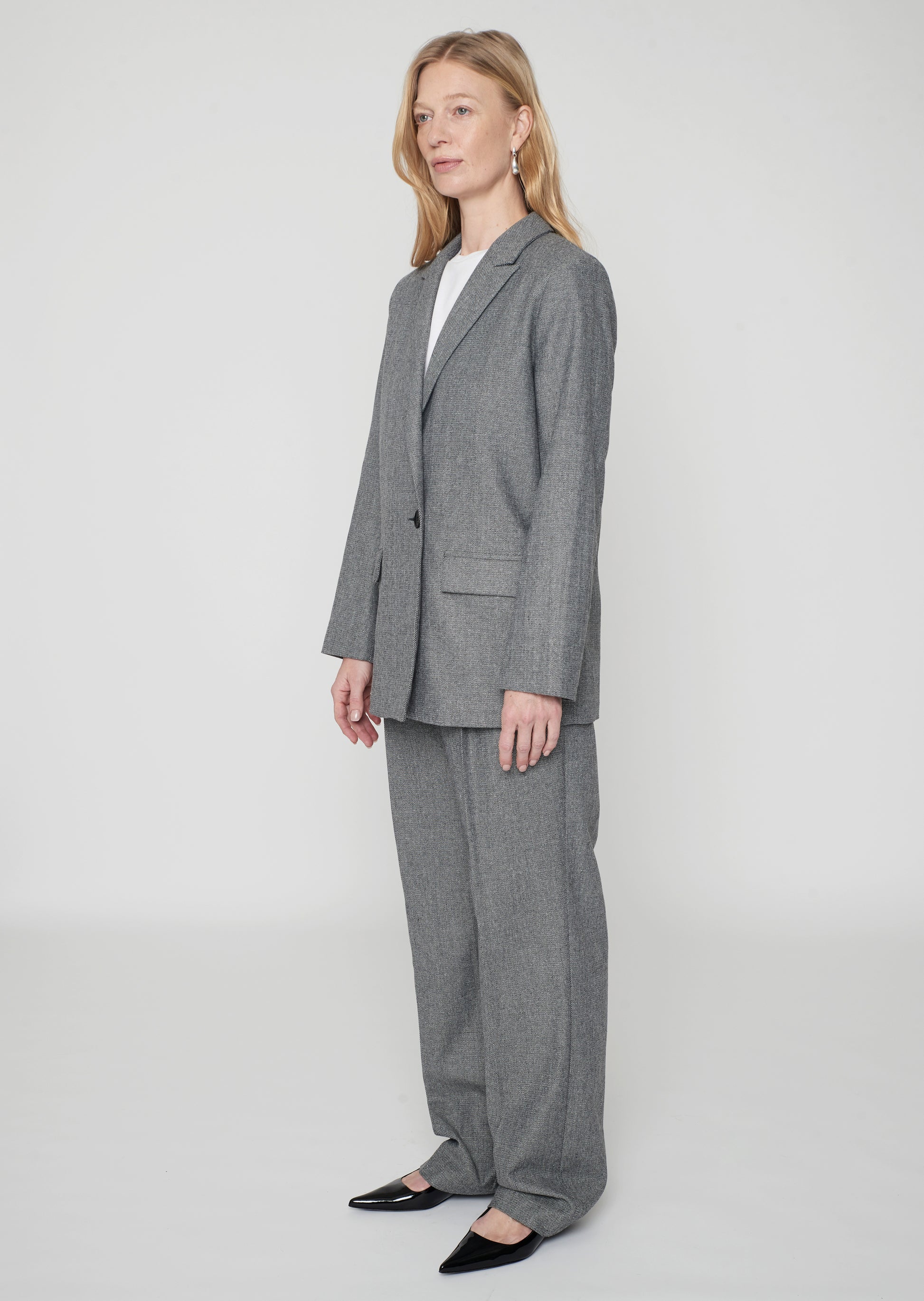 Jean Pants Wool Salt 'N Pepper