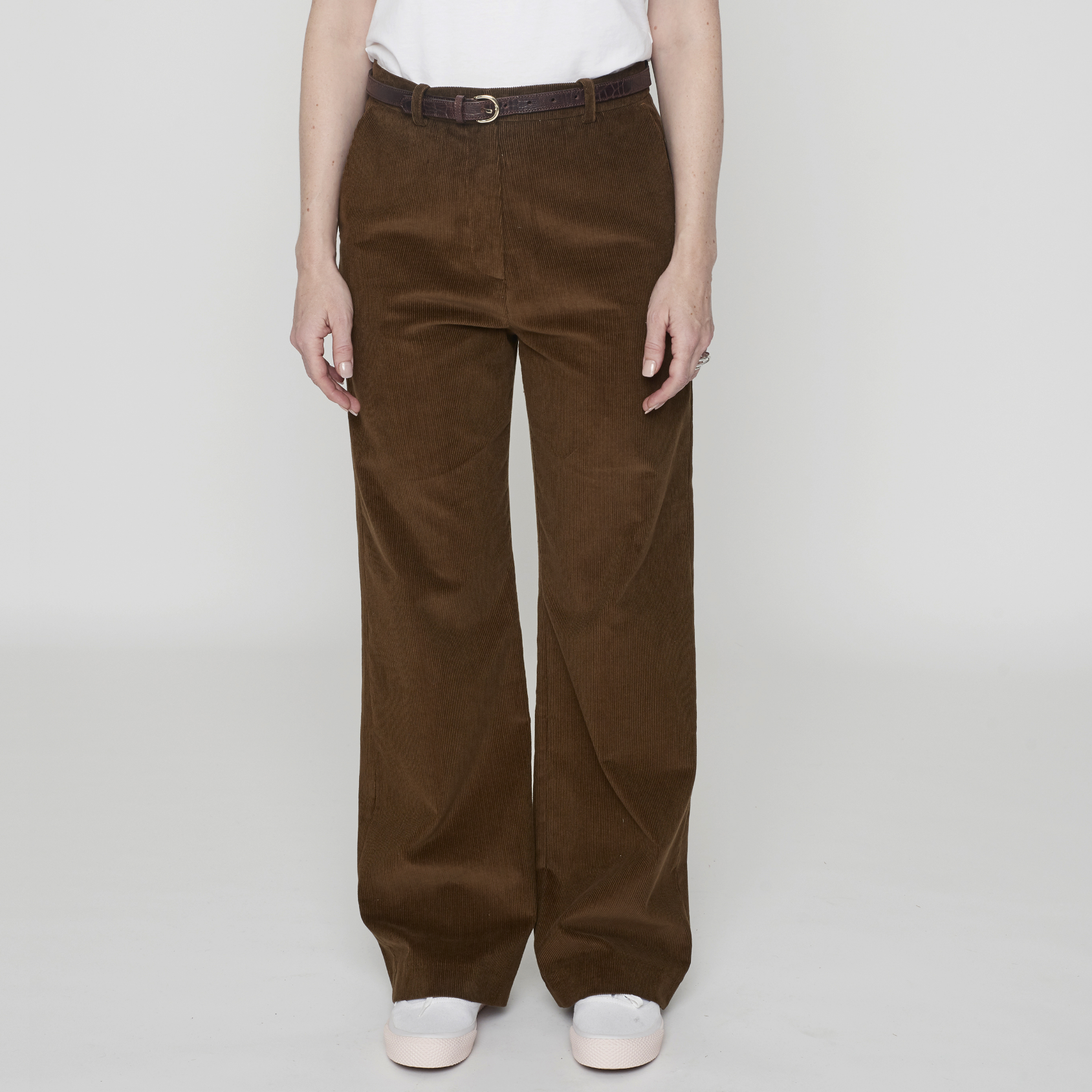 Carles Corduroy Pants Tobacco
