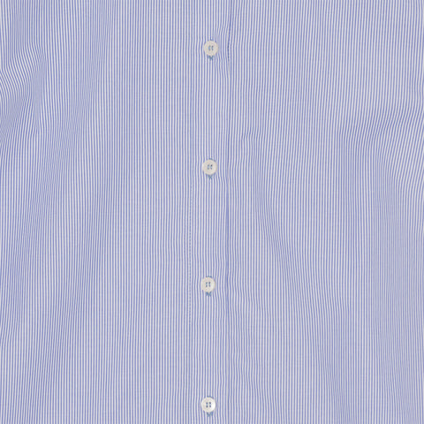 Arthur Shirt White/Blue Stripe