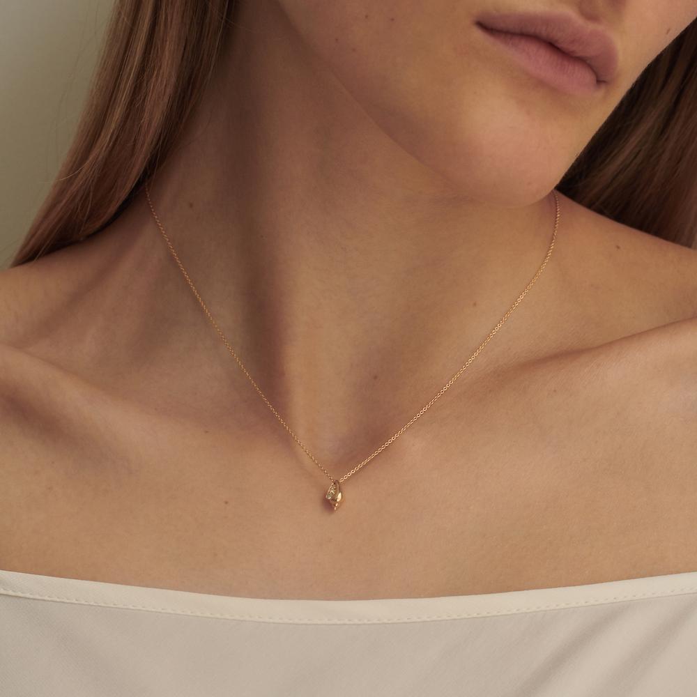 Conque D'or Diamond Necklace